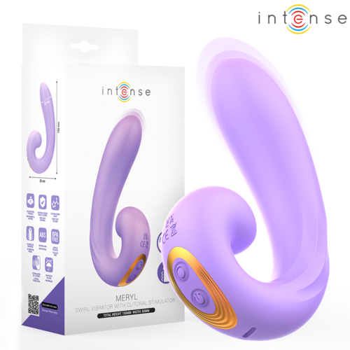 Estimulador de Clítoris Meryl Doble Vibración - Intense - 1