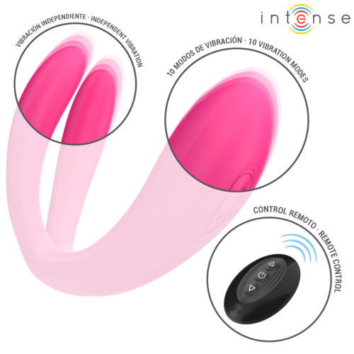 Vibrador & Estimulador de Pinzas con Control Remoto Julia - Intense - 3
