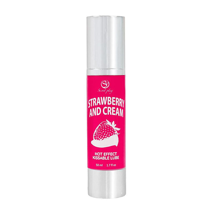Lubricante Efecto Calor Cereza 50 ml - Secret Play - 1