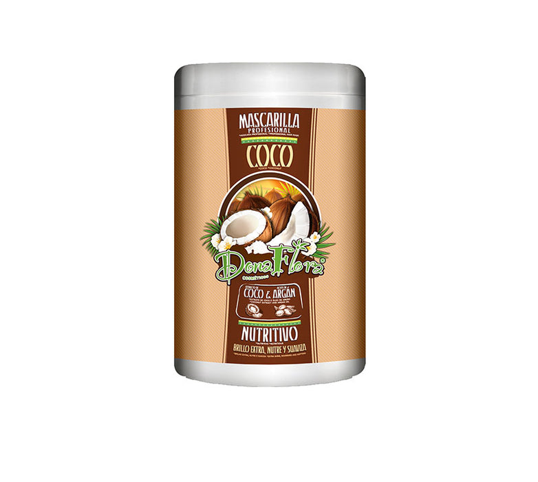 Mascarilla Nutritiva de Coco y Árganos 1000ml - Dona Flora - 1