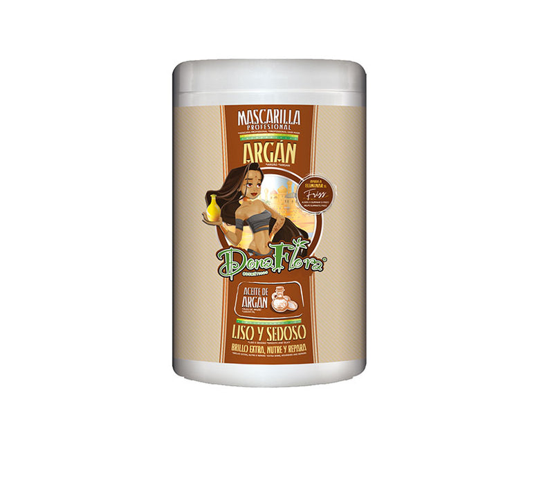 Mascarilla Liso y Sedoso de Árganos 1000ml - Dona Flora - 1