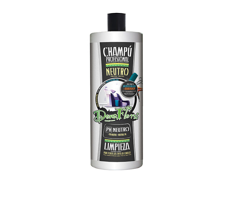 Champú de Limpieza Neutro 1000ml - Dona Flora - 1