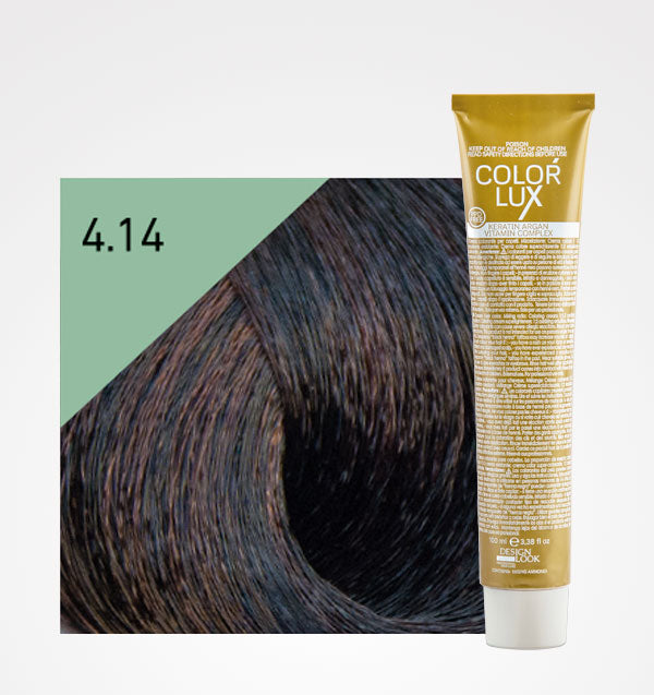 Tinte en Crema Color Lux 100ml - Design Look : 4.14 Café - 1