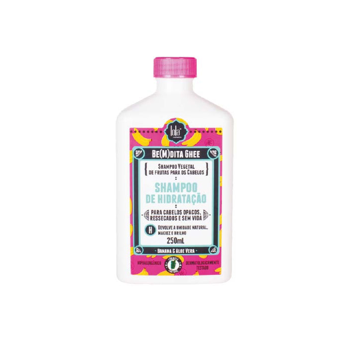 Champú Hidratante de Frutas - Be(m)dita Ghee Banana y Aloe Vera 250 ml - Lola Cosmetics - 1