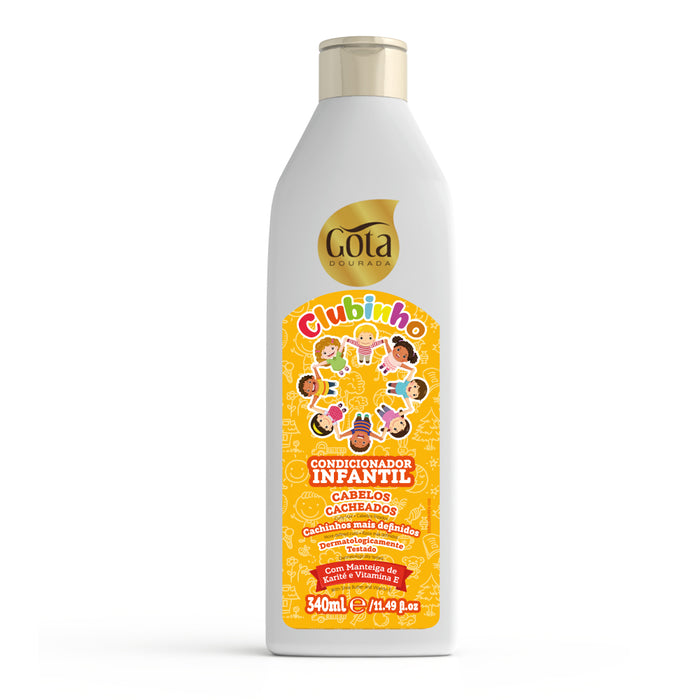 Acondicionador Clubinho Cacheados 340ml - Gota Dourada - 1