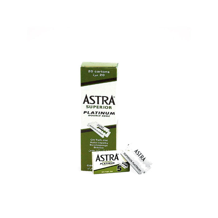 Cuchillas Dobles Superior Platinum Astra - Zzmen - 1