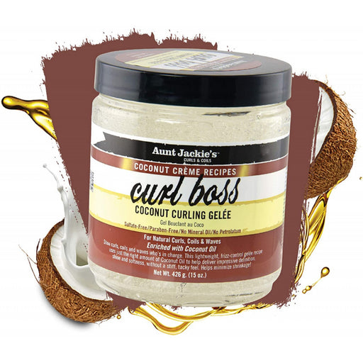 Gel Fijador de Rizos - Curl Boss Coconut - Aunt Jackie's - 2