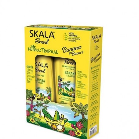 Pack Champú + Acondicionador - Banana e Bacuri - Skala - 1
