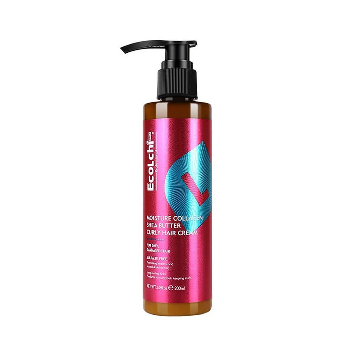 Crema de Rizos Moisture Collagen Shea Butter- 200ml  - Ecolchi - 1