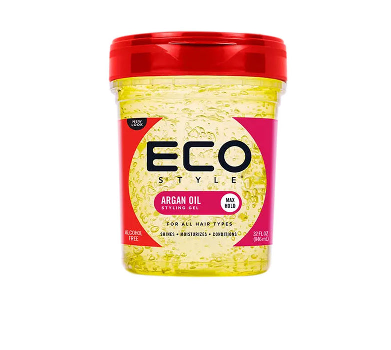 Gel de Peinado con Aceite de Argán - Eco Styler : 946 ml - 1