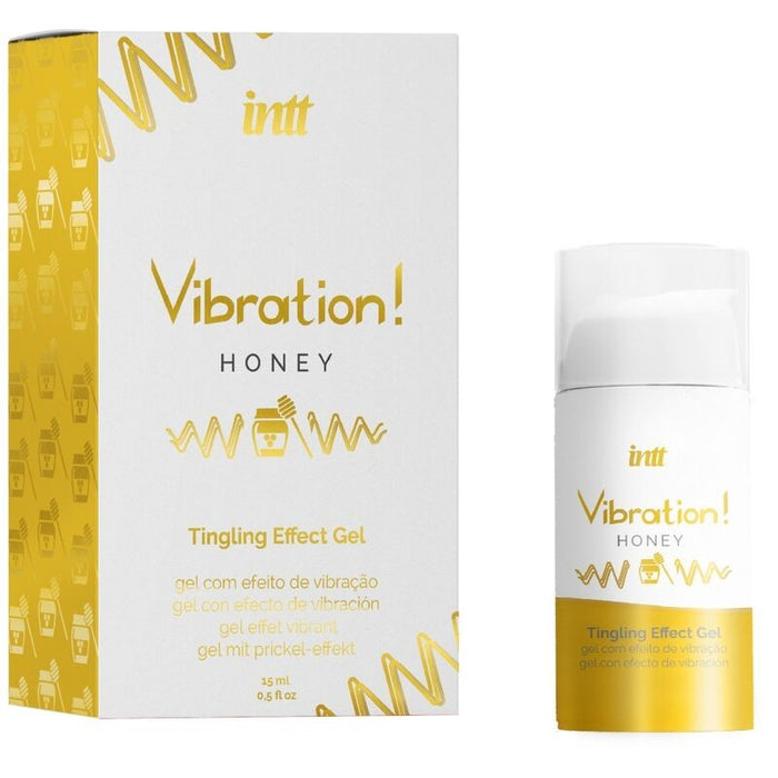 Gel Vibrador Líquido Estimulante íntimo Miel 15 ml - Intt - 1