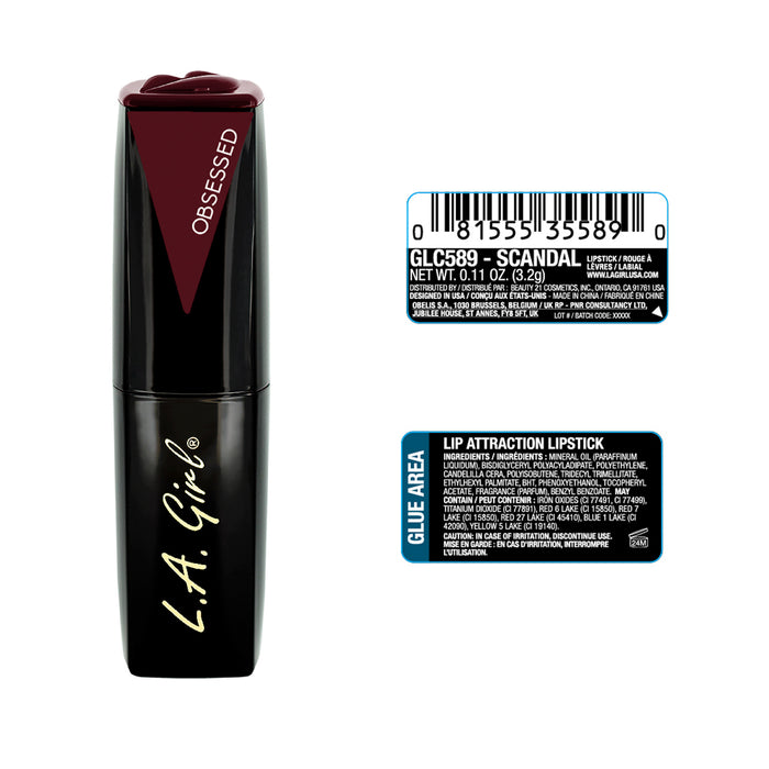 Barra de Labios - Lip Attraction - L.a Girl - L.A. Girl : Scandal - 2