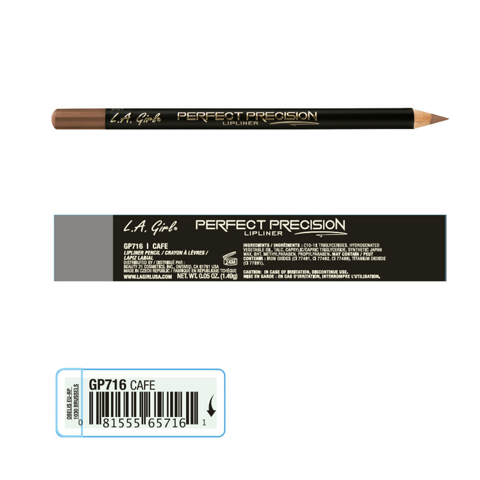 Lápiz de Labios - Perfect Precision - L.A. Girl : Café - 2
