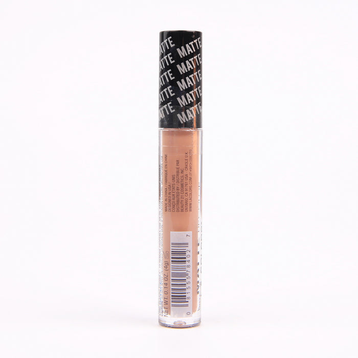 Labial Líquido - Matte Liquid Lip Color - L.A. Colors : Suede - 2