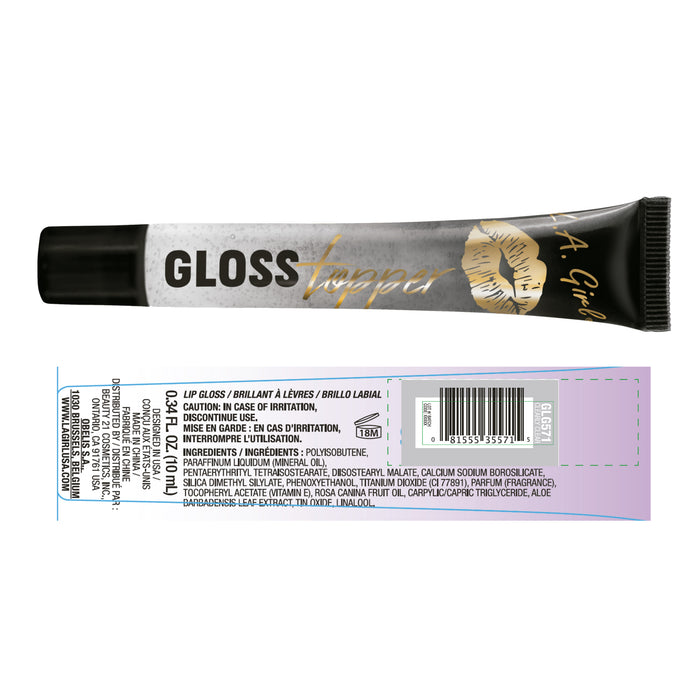 Brillo de Labios - Gloss Topper Clearly Clear - L.A. Girl - 2