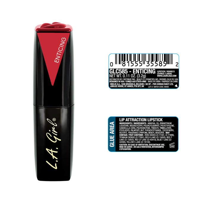 Barra de Labios - Lip Attraction - L.a Girl - L.A. Girl : Enciting - 2