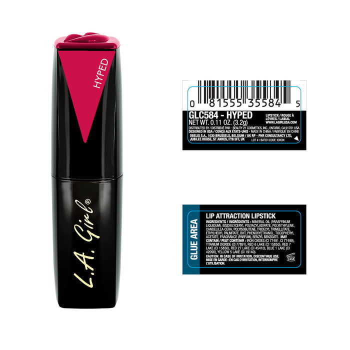 Barra de Labios - Lip Attraction - L.a Girl - L.A. Girl : Hyped - 2
