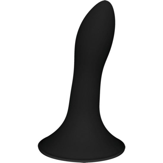 Hitsens 5 - Dildo Silicona Doble Densidad Negro - Adrien Lastic - 1