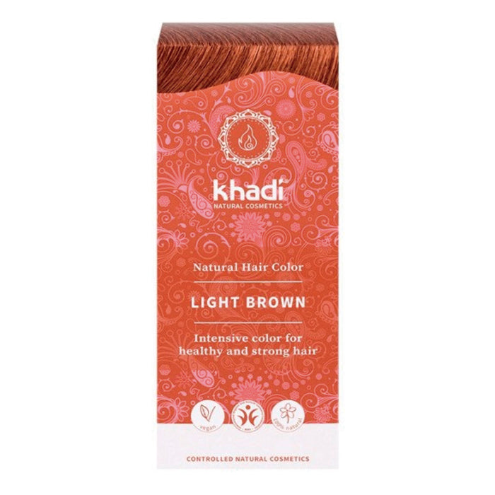 Herbal Color Castaño Claro. 100 gr - Khadi - 1