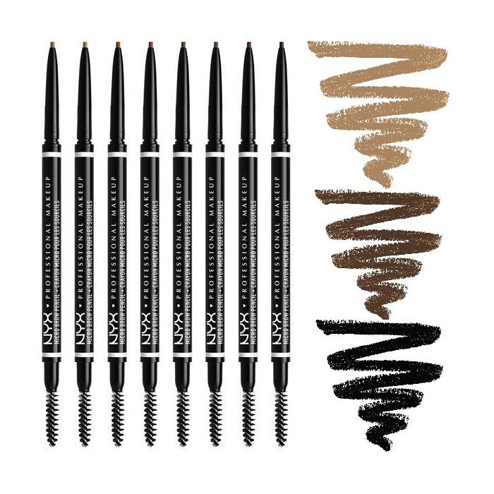 Lápiz para Cejas Micro Brow - Professional Makeup - Nyx : MICRO BROW PNCL - ASH BROWN - 1