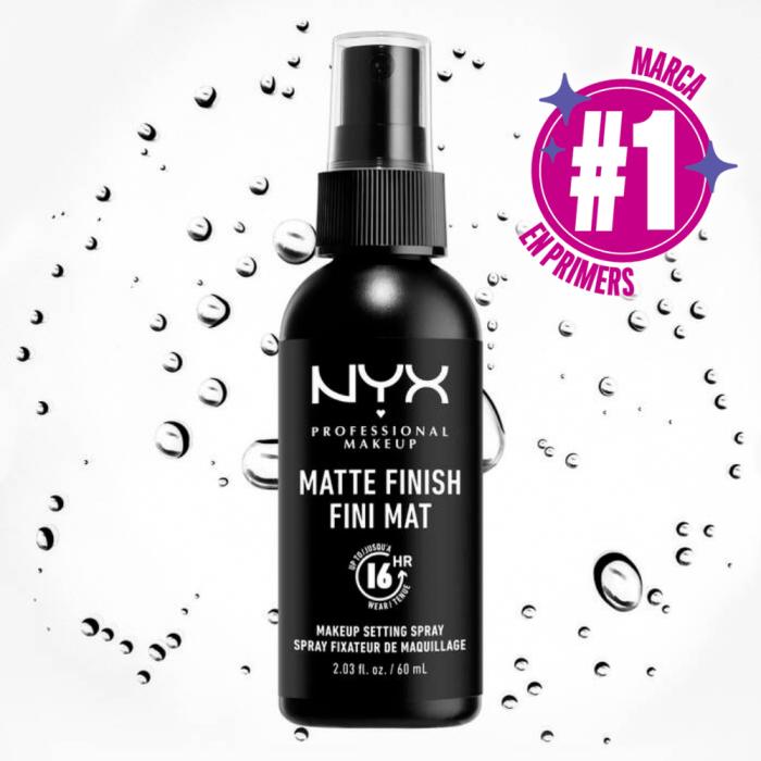 Spray Fijador de Maquillaje Dewy Finish - Professional Makeup - Nyx : MKUP SETTING SPRAY - MATTE - 1