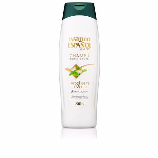 Champú Purificante Árbol de Té + Menta 750 ml - Instituto Español - 1