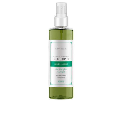 Tónico Revitalizante y Antiedad con Pepino & Hammamelis 200 ml - Alma Secret - 1