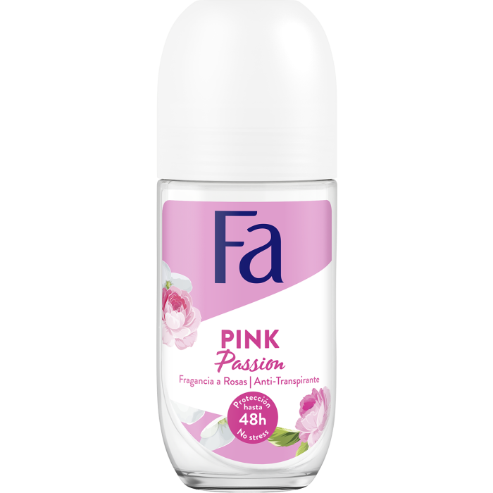 Desodorante Pink Passion Roll-on - Fa - 1