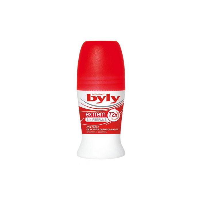 Desodorante Roll-On Extreme 72h sin Perfume - Byly - 1