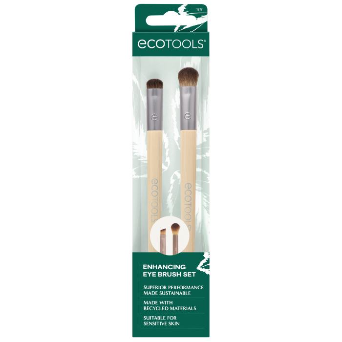 Eye Enhancing Duo Set - Duo de Brochas de Doble Punta para Ojos - Ecotools - 1