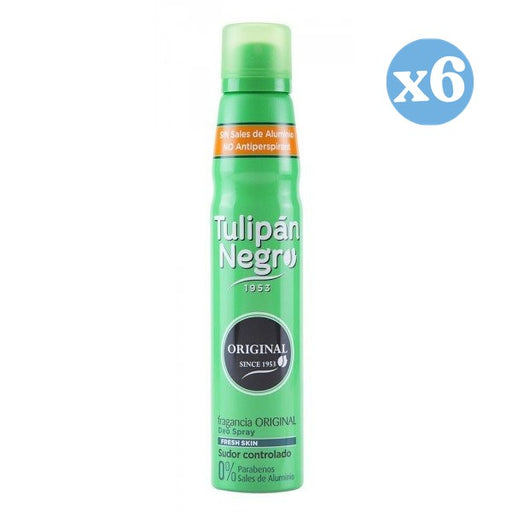 Pack 6x: Desodorante -original Deo Vaporizador 200 ml - Tulipan Negro - 1
