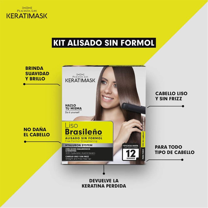 Alisado Brasileño Keratimask sin Formol - Be Natural - 2