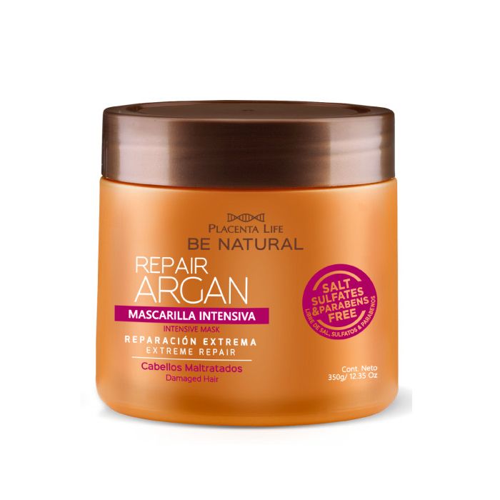 Mascarilla Intensiva Repair Argan 350gr - Be Natural - 1
