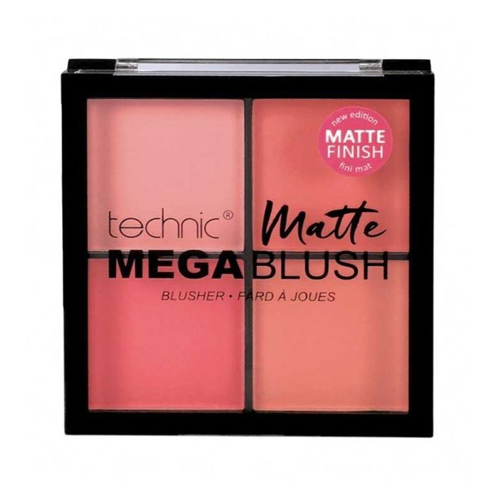 Paleta de Coloretes Mega Blush - Technic Cosmetics - 1