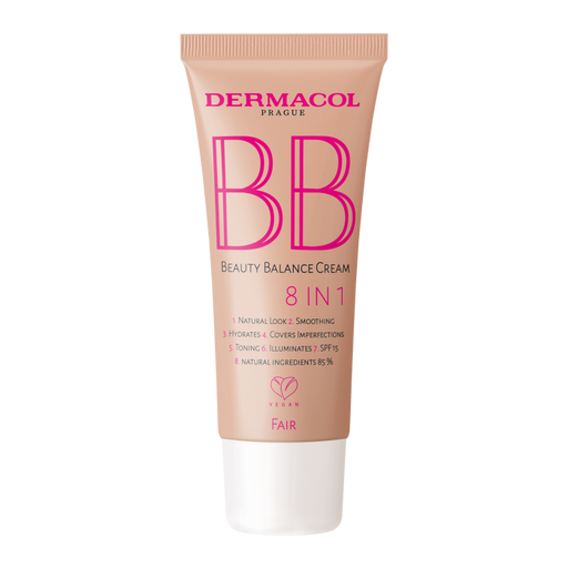 BB Cream Beauty Balance 8 en 1 30ml - Dermacol : 01 Fair - 1