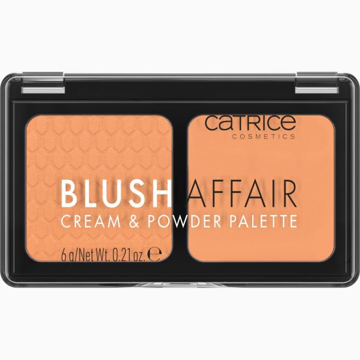 Paleta de Coloretes Blush Affair - Catrice : 030: Absolute Apricot - 1