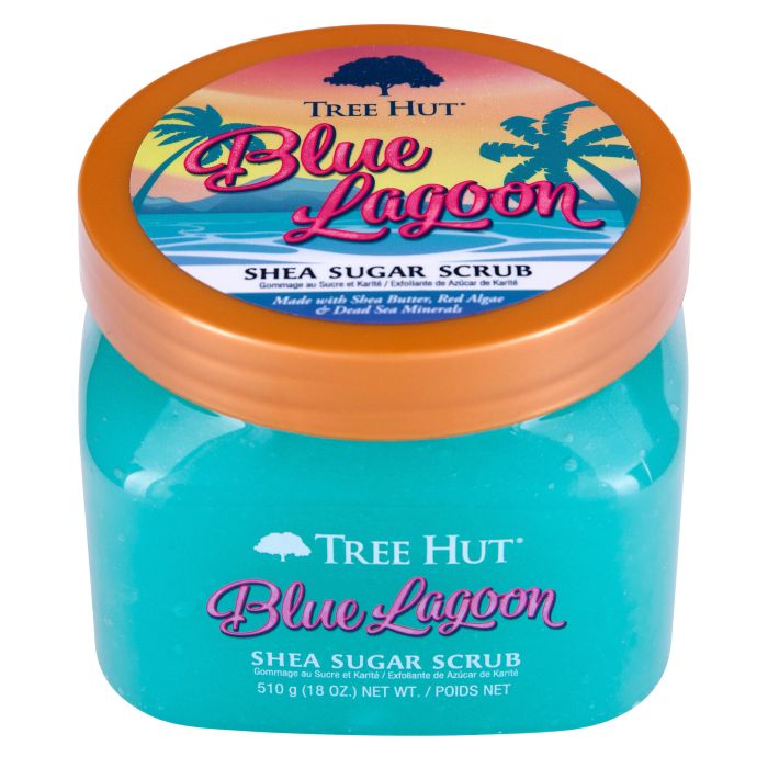 Shea Sugar Scrub Blue Lagoon Exfoliante Corporal 510 gr - Tree Hut - 1
