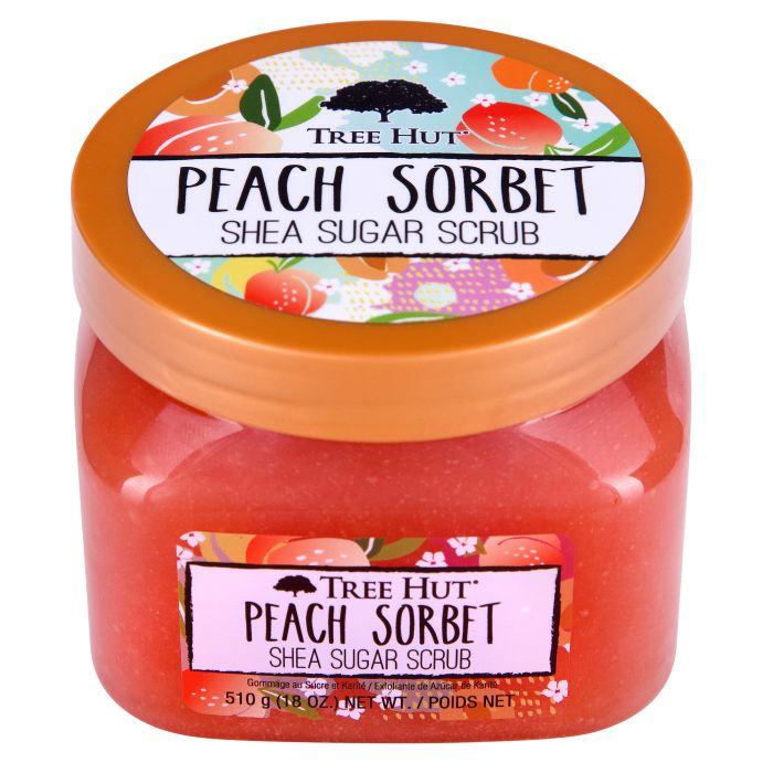 Shea Sugar Scrub Peach Sorbet Exfoliante Corporal 510 gr - Tree Hut - 1