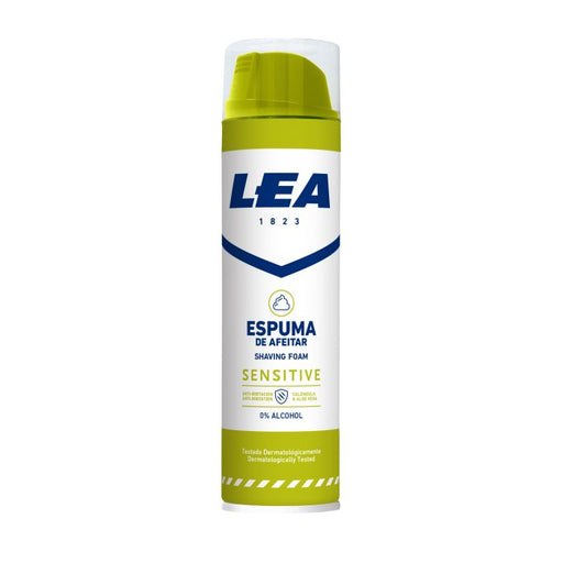 Espuma de Afeitar Sensitive 0% Alcohol 250 ml - Lea - 1