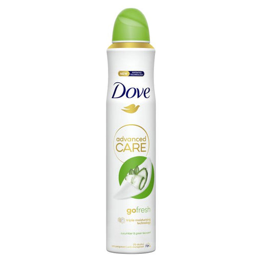 Desodorante Spray Antitranspirante Advanced Care Pepino 200 ml - Dove - 1