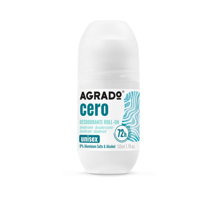 Desodorante Antitranspirante Roll-on Cero 50ml - Agrado - 1