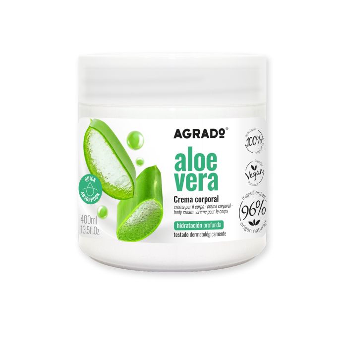 Crema Corporal Aloe Vera 400ml - Agrado - 1