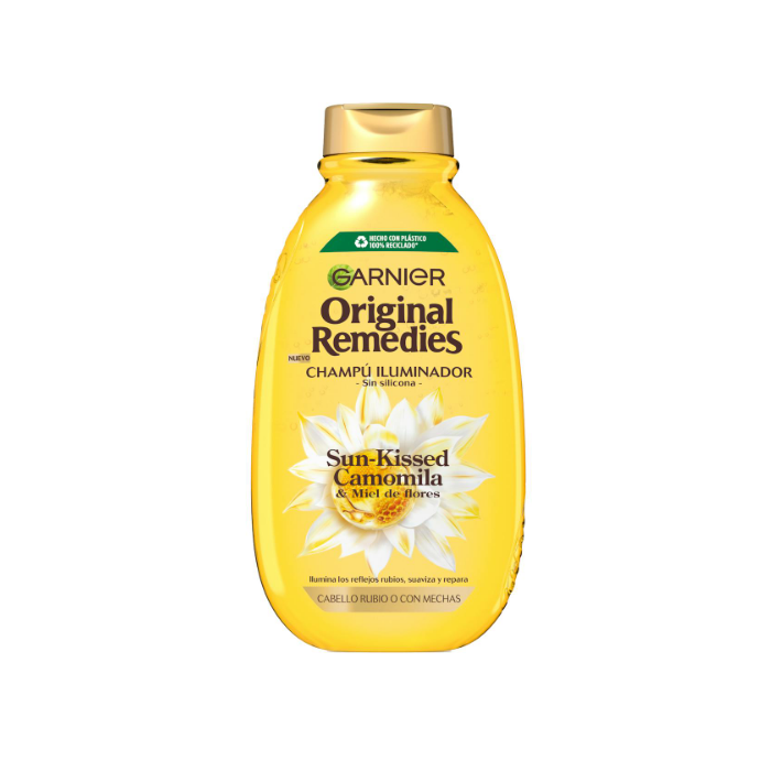 Champú Iluminador Camomila - Original Remedies 400ml - Garnier - 1