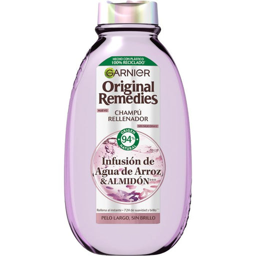Champú Reparador Infusión de Agua de Arroz y Almidón - Original Remedies 400ml - Garnier - 1