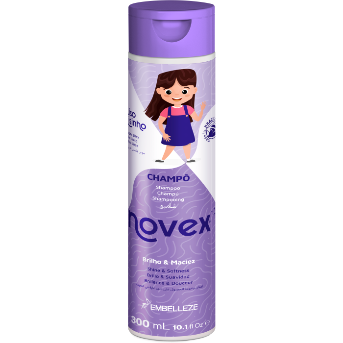 Champú Liso Lisito Brillo & Suavidad 300ml - Novex - 1