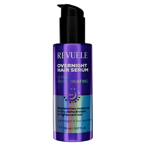 Overnight Hair Serum Ultra Rehydrating 8h 150 ml - Revuele - 1