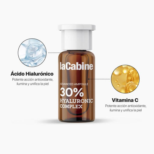 Ampolla Advanced 30% Hyaluronic Complex + Vitamina C 2ml - La Cabine - 2