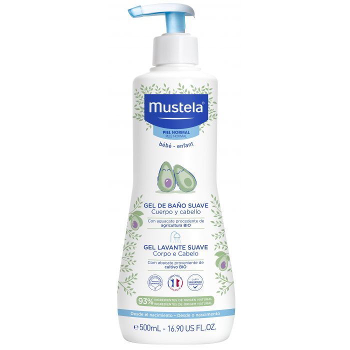 Gel de Baño Suave para Bebés - Mustela - 1