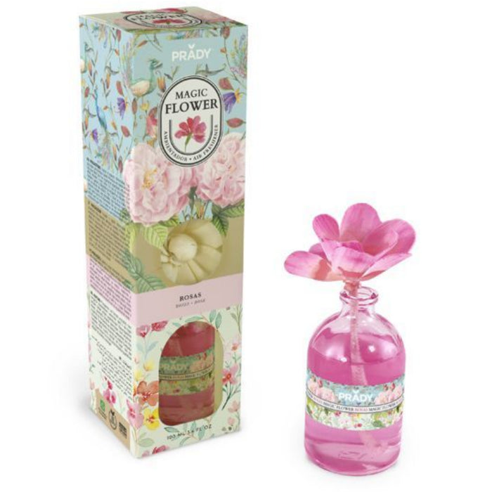 Ambientador Magic Flower 90ml - Prady : Rosas - 1