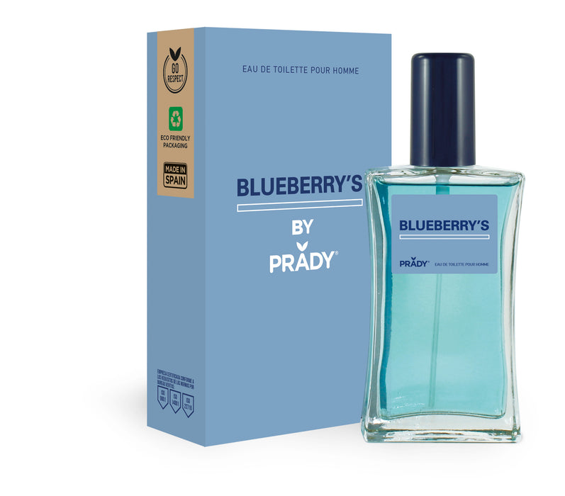 Colonia Blueberry's Homme 90ml - Prady - 1
